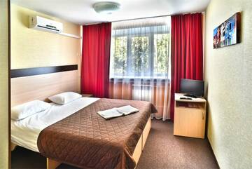 Стандартный двухместный номер с 1 кроватью или 2 отдельными кроватями в Гостинице Сити отель